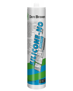 Zwaluw Silicone NO + sanitair zilvergrijs - 310 ml